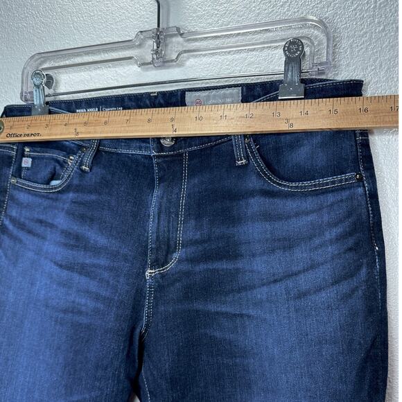 AG Dark Wash Prima Ankle Cigarette Leg Contour 360 Jean 31R - Picture 14 of 16